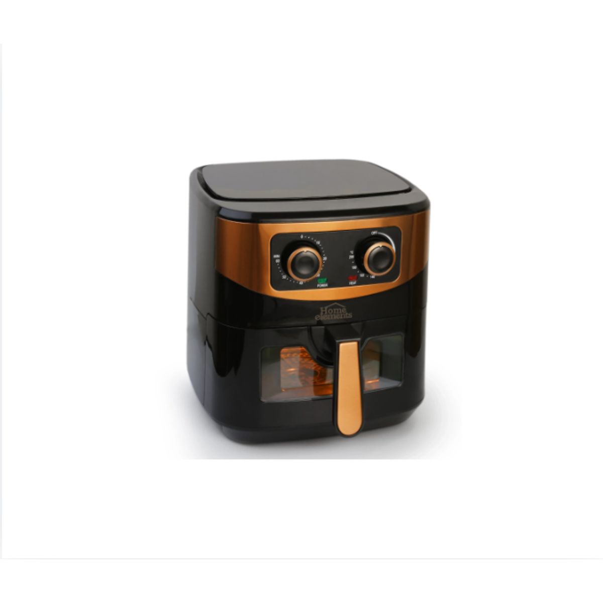 HOME ELEMENTS - Freidora De Aire 7 Litros Mega Fryer Home Elements HEAF-579NC