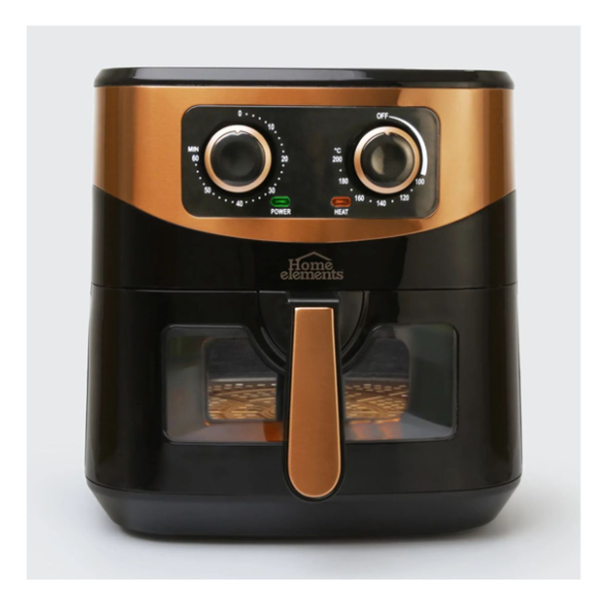 HOME ELEMENTS - Freidora De Aire 7 Litros Mega Fryer Home Elements HEAF-579NC