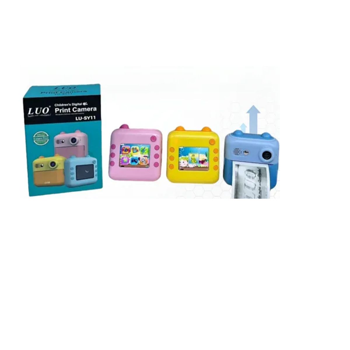 GENERICO - Cámara Infantil Impresora Inalámbrica Instantánea Térmica rosa