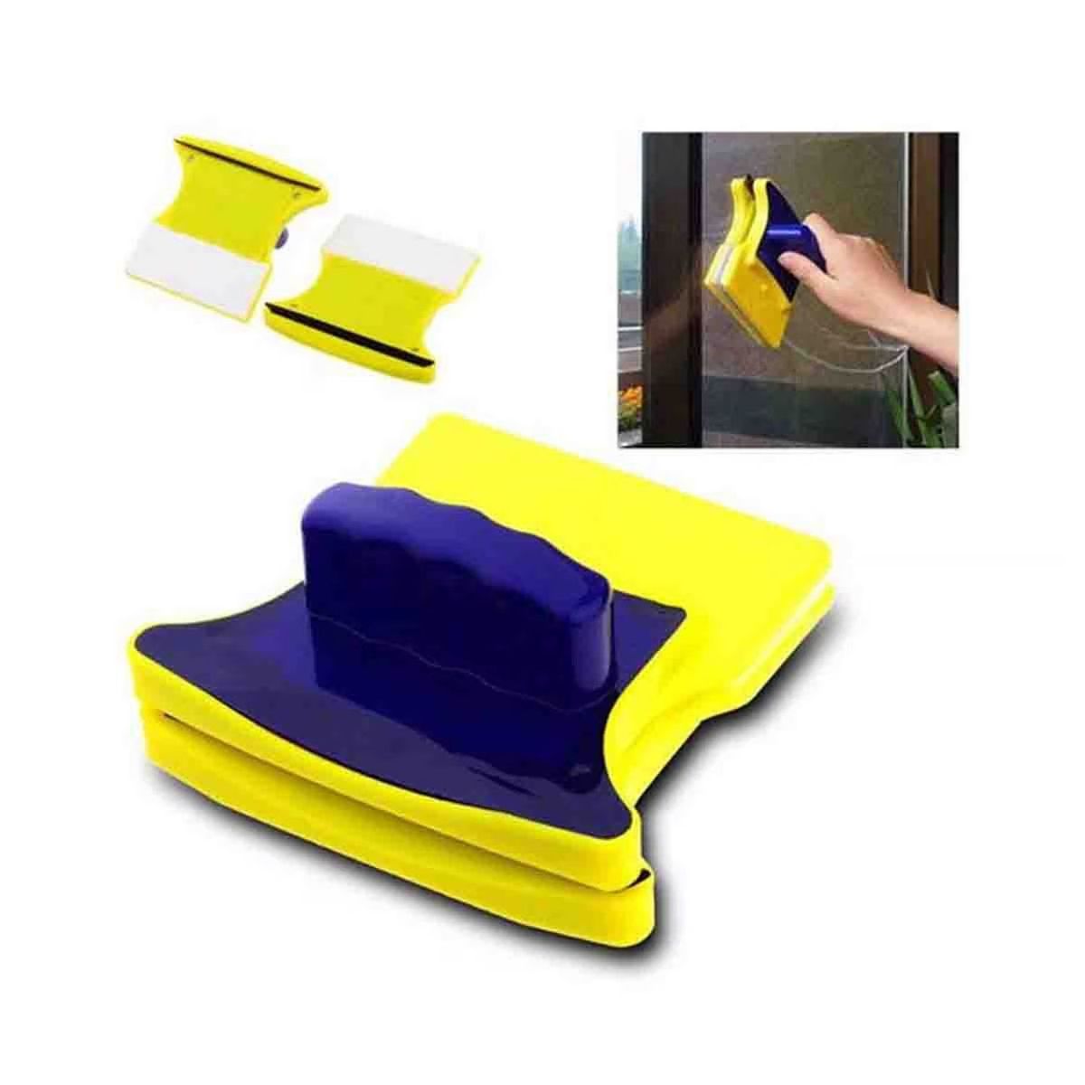 GENERICO - Limpia Vidrios Magnetico Facil Limpiador Ventanas