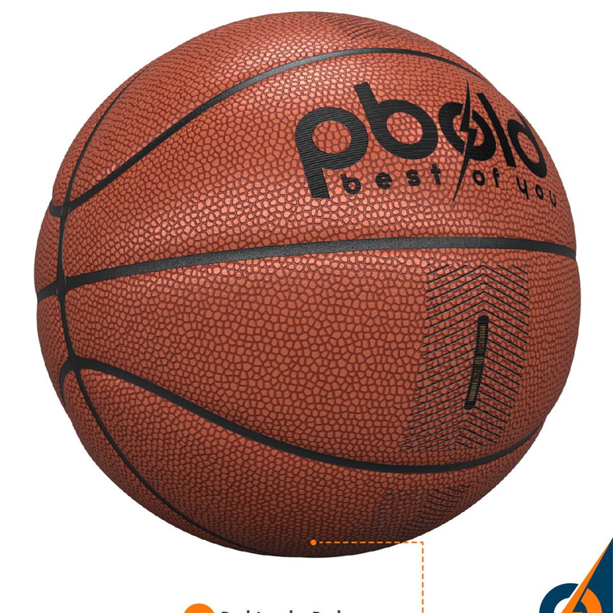 PBOLD - Balón Baloncesto Pelota Basquet Basketball In-outdoor Pbold