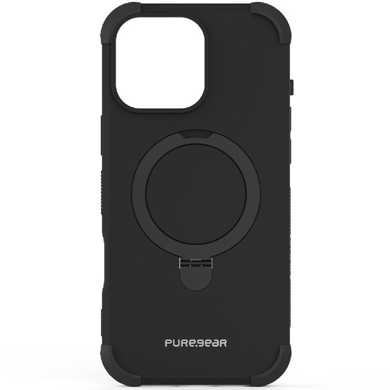 PURE GEAR - Estuche Compatible con iPhone 16 Pro Dualtek Kik Magsafe Negro