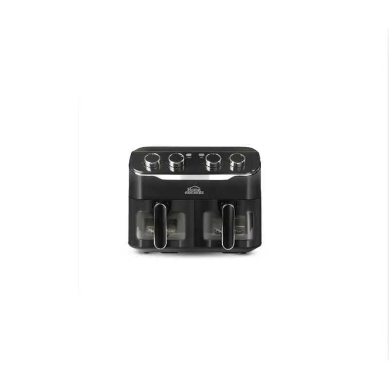 HOME ELEMENTS - Freidora De Aire 8 Litros Doble Canastilla Home Elements HEAF8041N