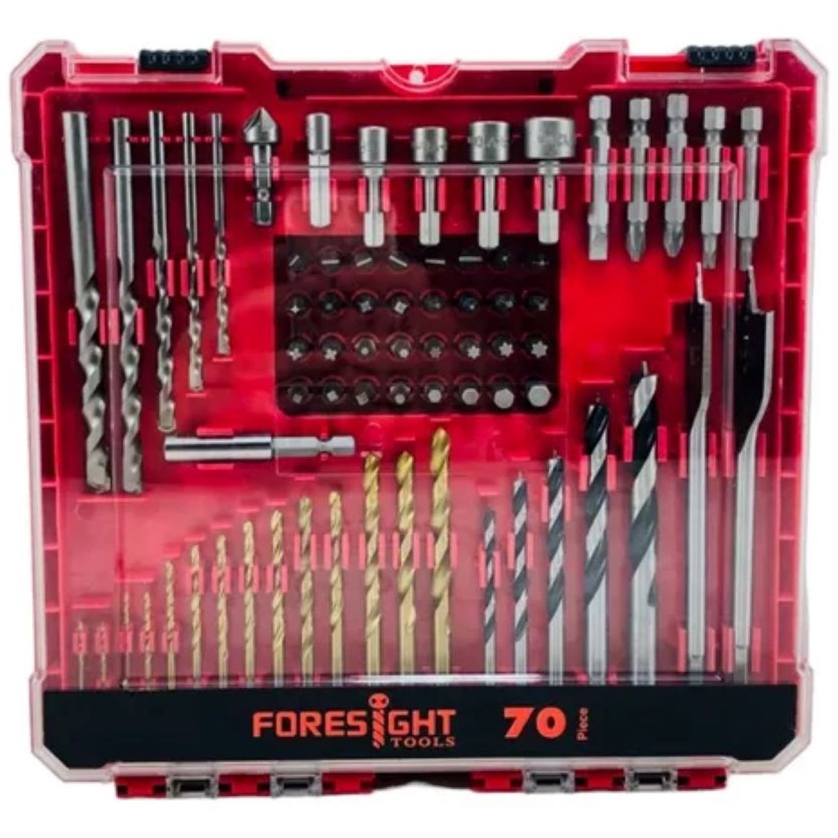 GENERICO - Juego De Brocas Y Puntas Para Taladro 70 Piezas Profesional