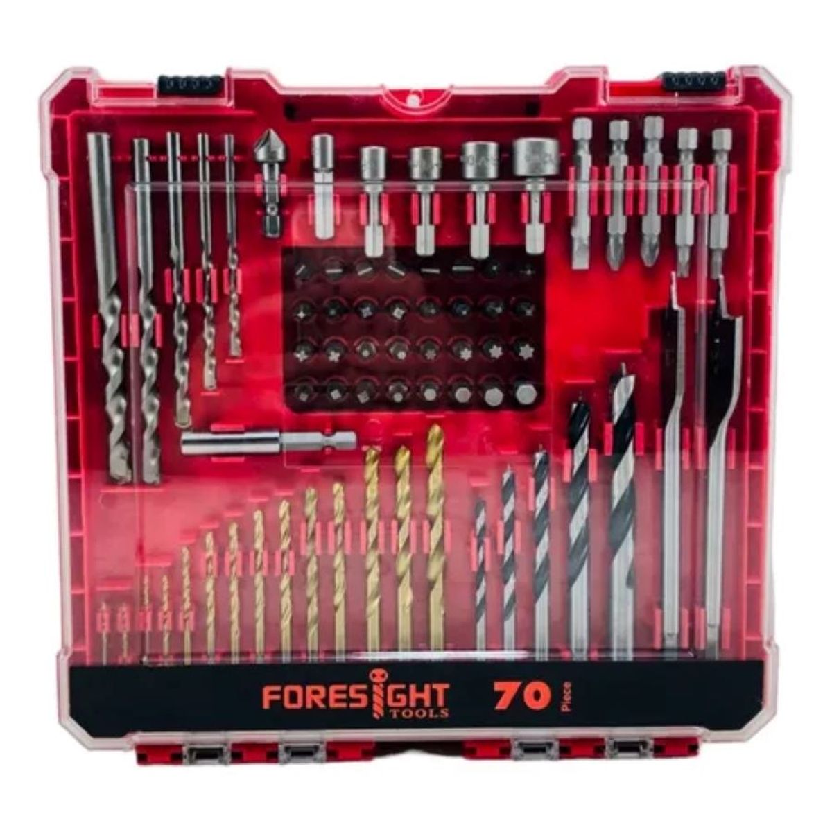 GENERICO - Juego De Brocas Y Puntas Para Taladro 70 Piezas Profesional