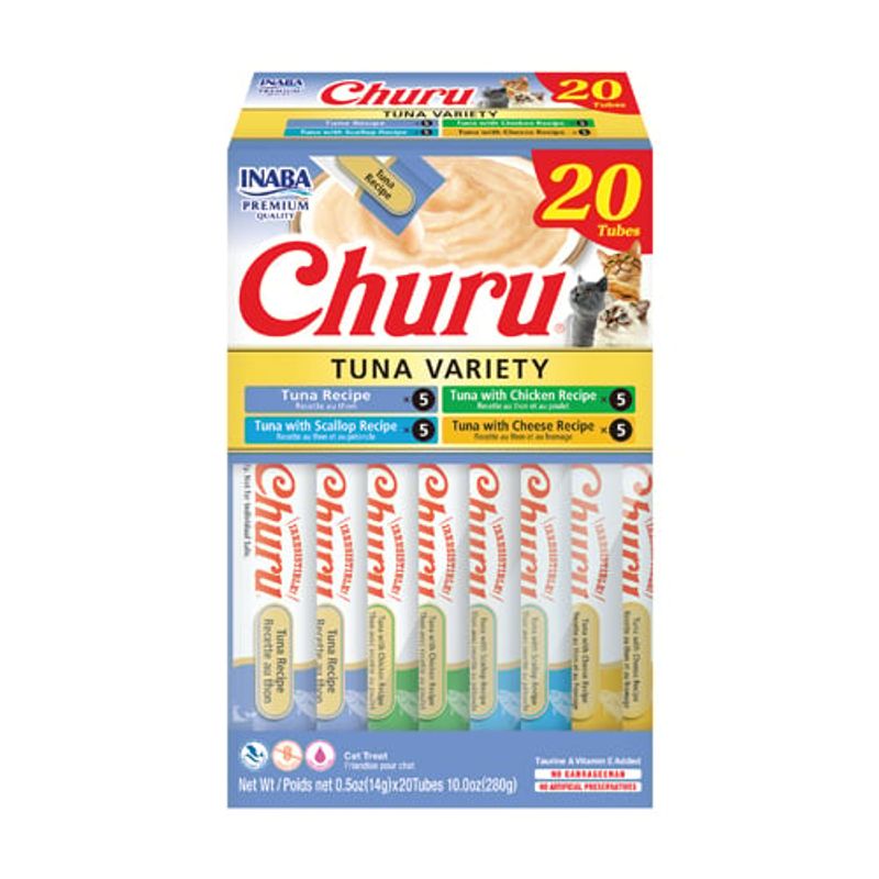 GENERICO - Churu caja x 20 unidades variedad Atún