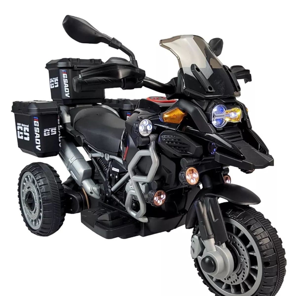 KIDSHOP - Moto Carro Electrica Montable 2 A 4 Años Bluetooth 6v Azul_.