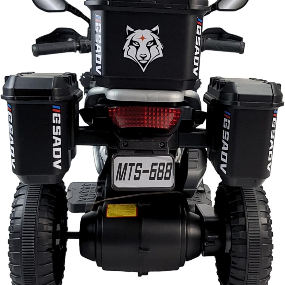 KIDSHOP - Moto Carro Electrica Montable 2 A 4 Años Bluetooth 6v Verde