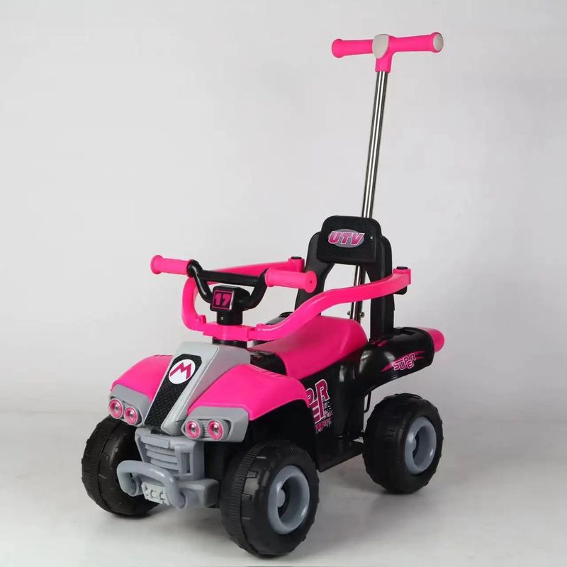 KIDSHOP - Moto Control Remoto Electrica Recargable 1 A 4 Años Fuscia-