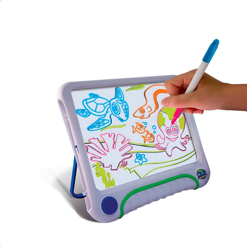 GENERICO - Tablero Infantil Magico 3d Luminosos Con Gafas 3d Marcadores