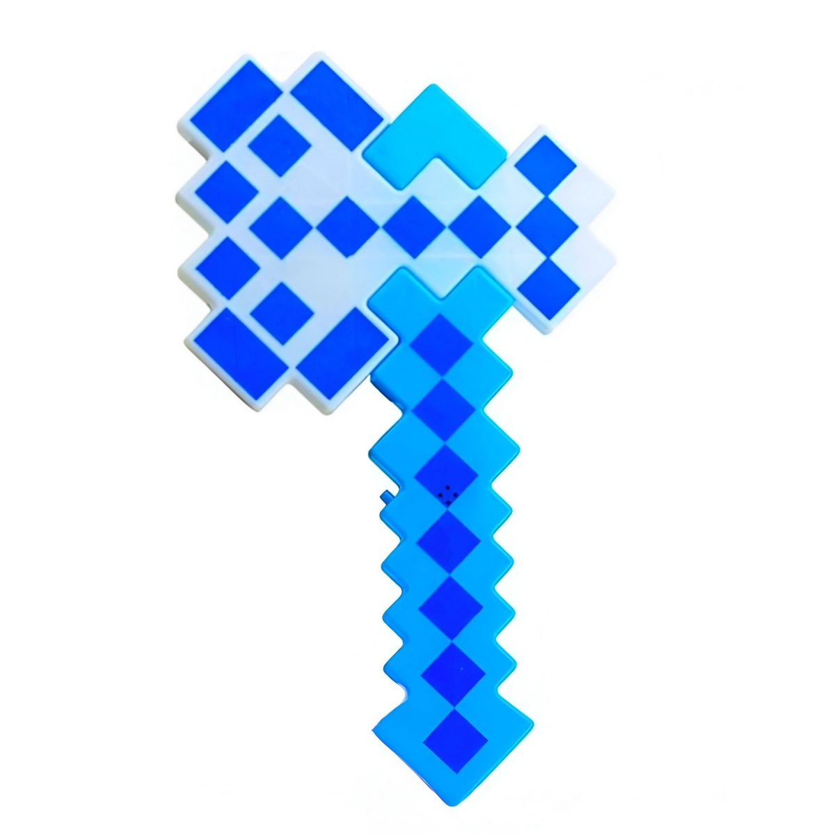 DAYOSHOP - Juguete Hacha Minecraft Diamante Niños Led Sonido Disfraz