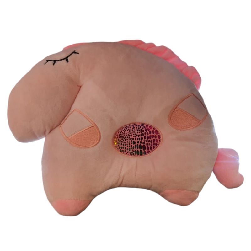 GENERICO - Almohada Unicornio Bebe Infantil Rosado