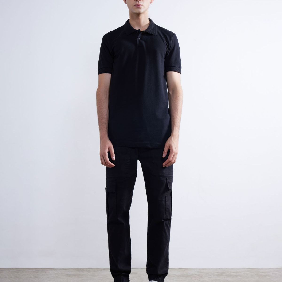 SEVEN SEVEN - Polo De Hombre  Color Negro Marca Seven Seven #45110813