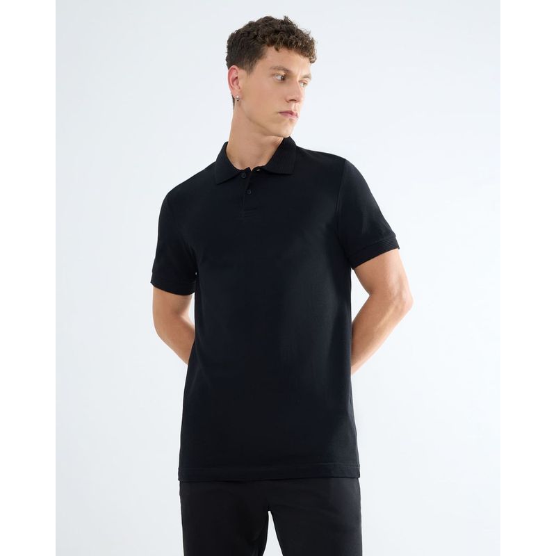 SEVEN SEVEN - Polo Para Hombre Cuello Tejido  Color Marfil Marca Seven Seven #45110812