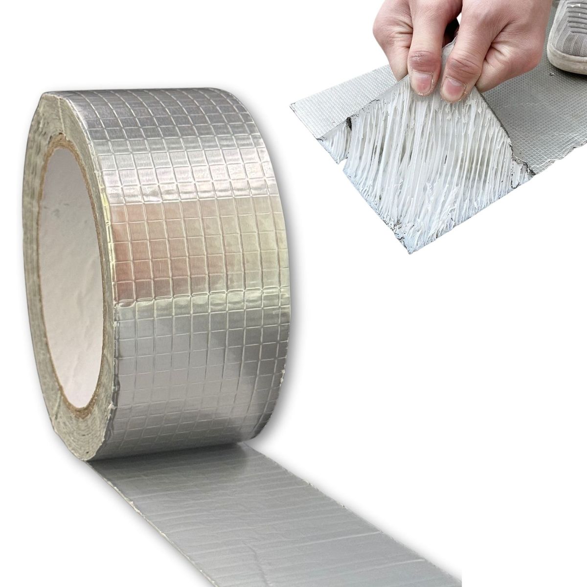 GENERICO - Cinta Adhesiva Tapa Reparar Goteras Impermeabilizante 5cmx5m