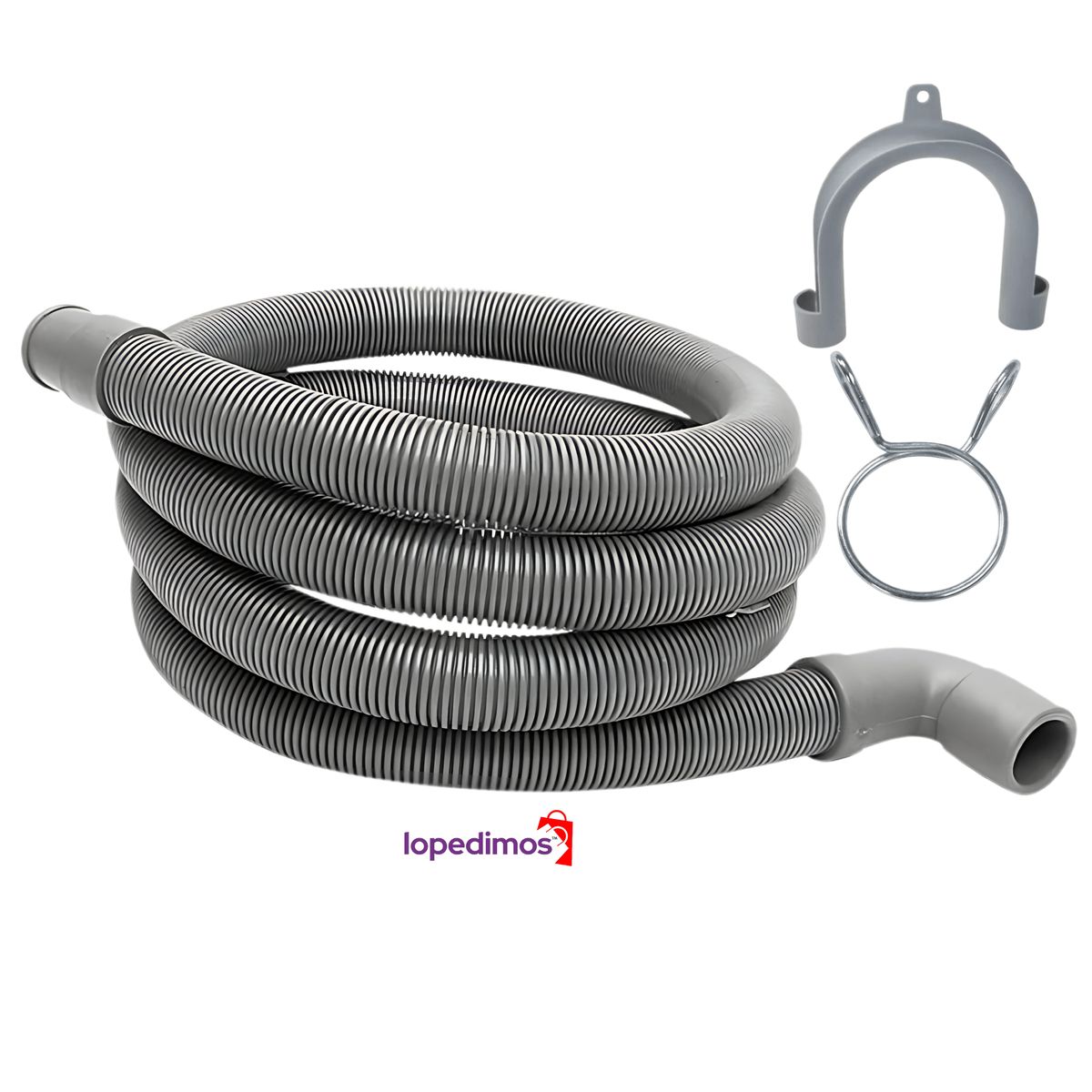 GENERICO - Manguera Desague Drenaje 3 Metros Para Lavadoras