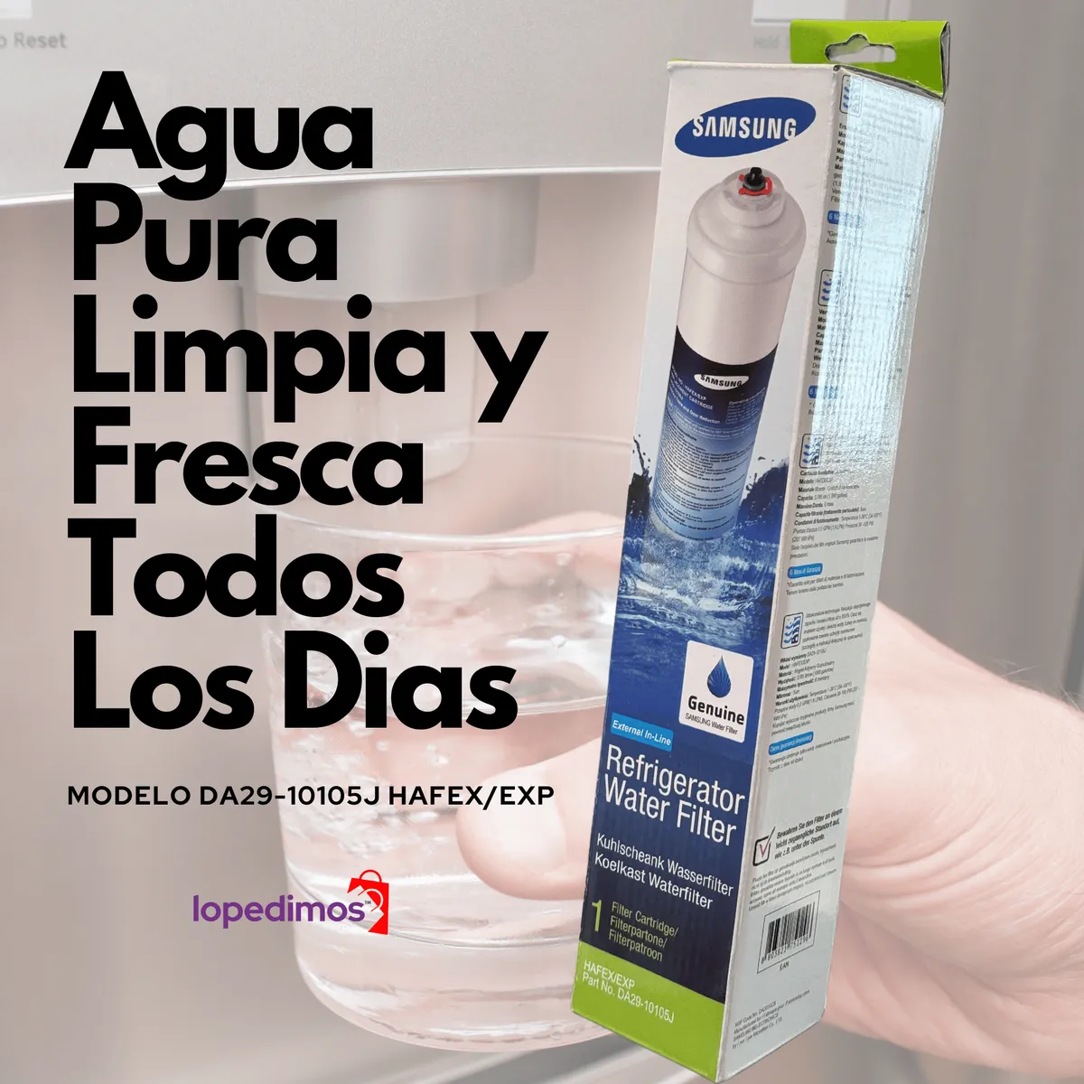 SAMSUNG - Filtro Nevera Samsung Modelo DA29-10105J