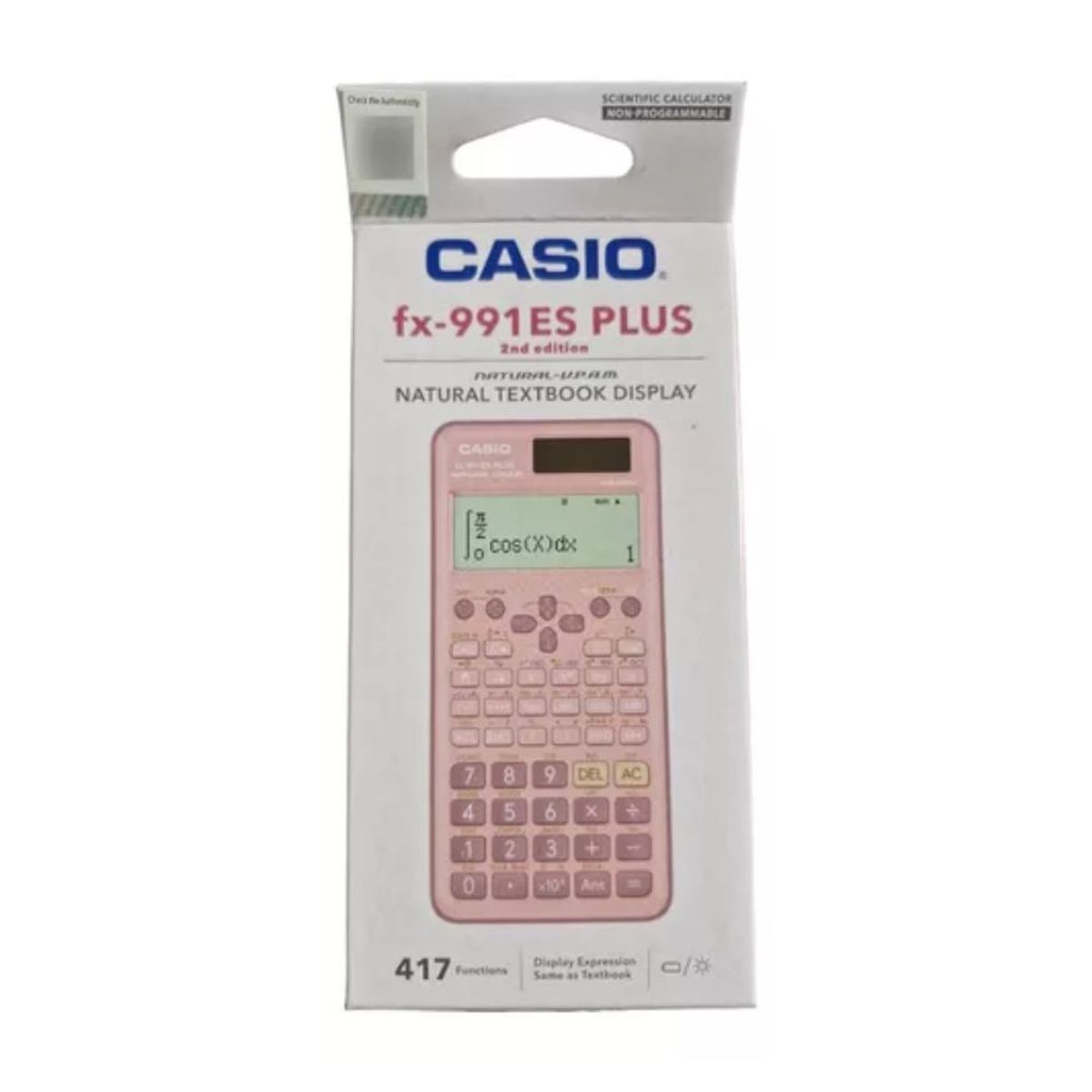 CASIO - Calculadora Científica Fx-991es Plus2-Pink Casio