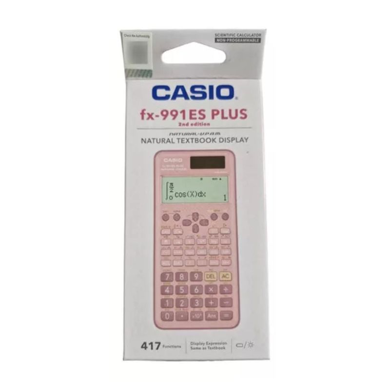 CASIO - Calculadora Científica Fx-991es Plus2-Pink Casio