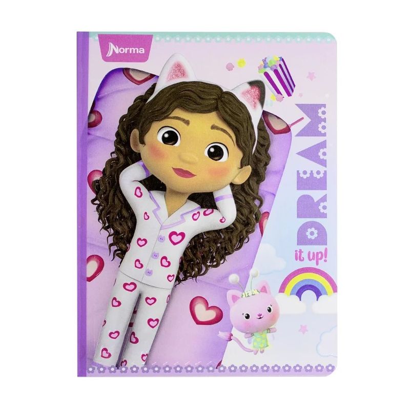 NORMA - Cuaderno Cosido Rayado Gabbys Dollhouse 563849 Norma