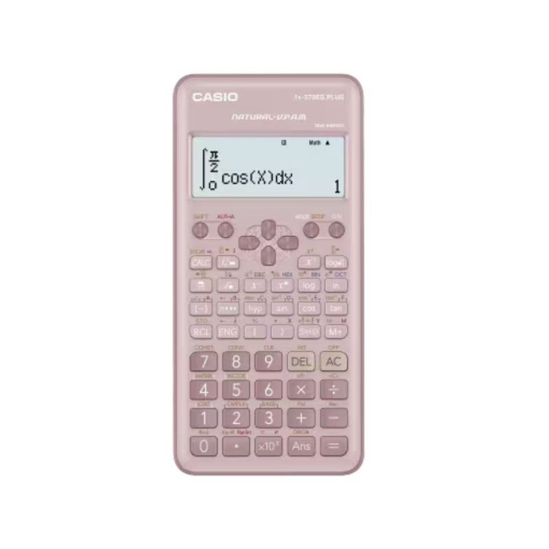 CASIO - Calculadora Científica Fx-570es Plus-2 Pink Casio