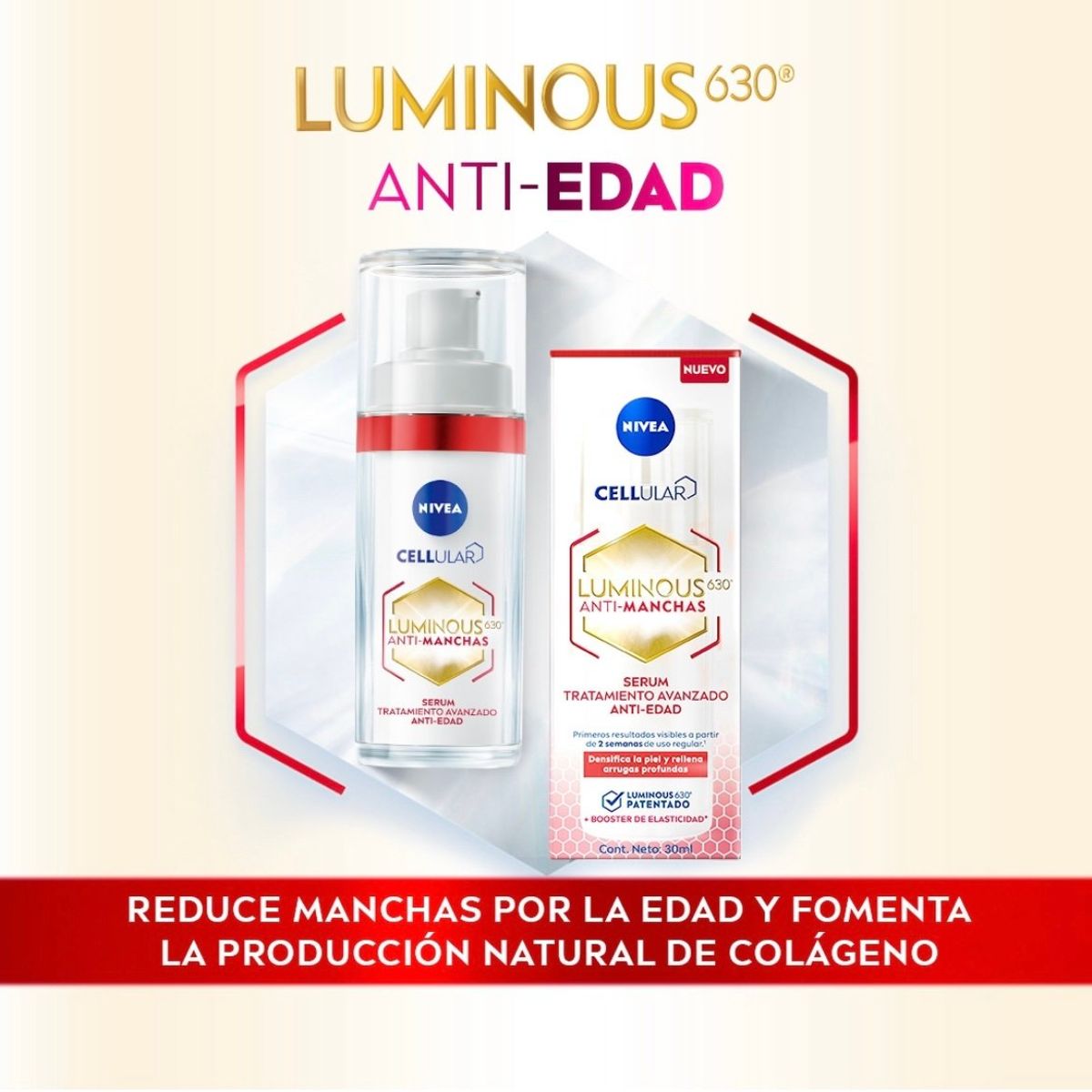 GENERICO - Serum LUMINOUS 630 Anti-manchas Anti-edad Avanzado 30 ml