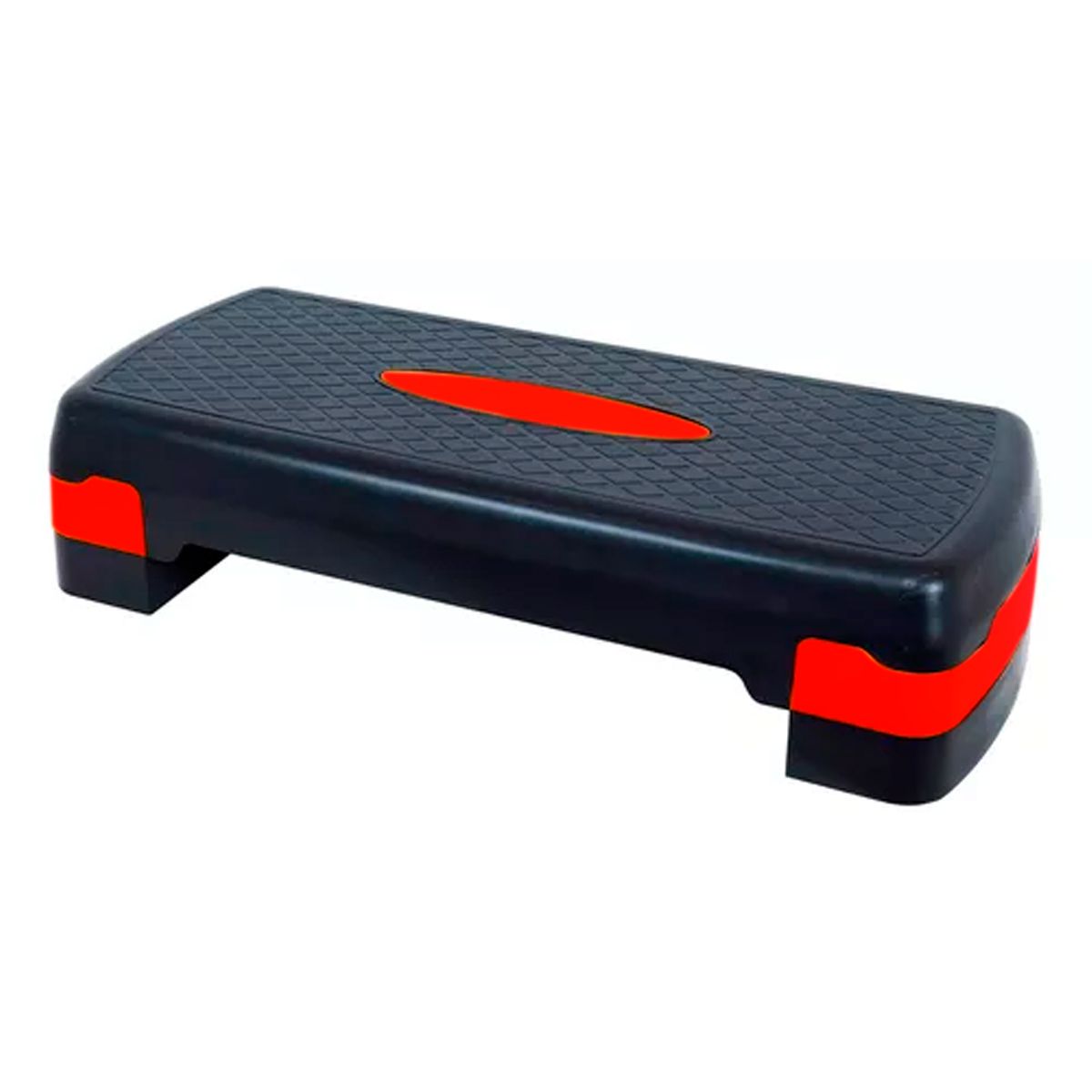 GENERICO - Banco Step Escalón Aeróbic Yoga 2 Niveles Gym.Rojo PQ