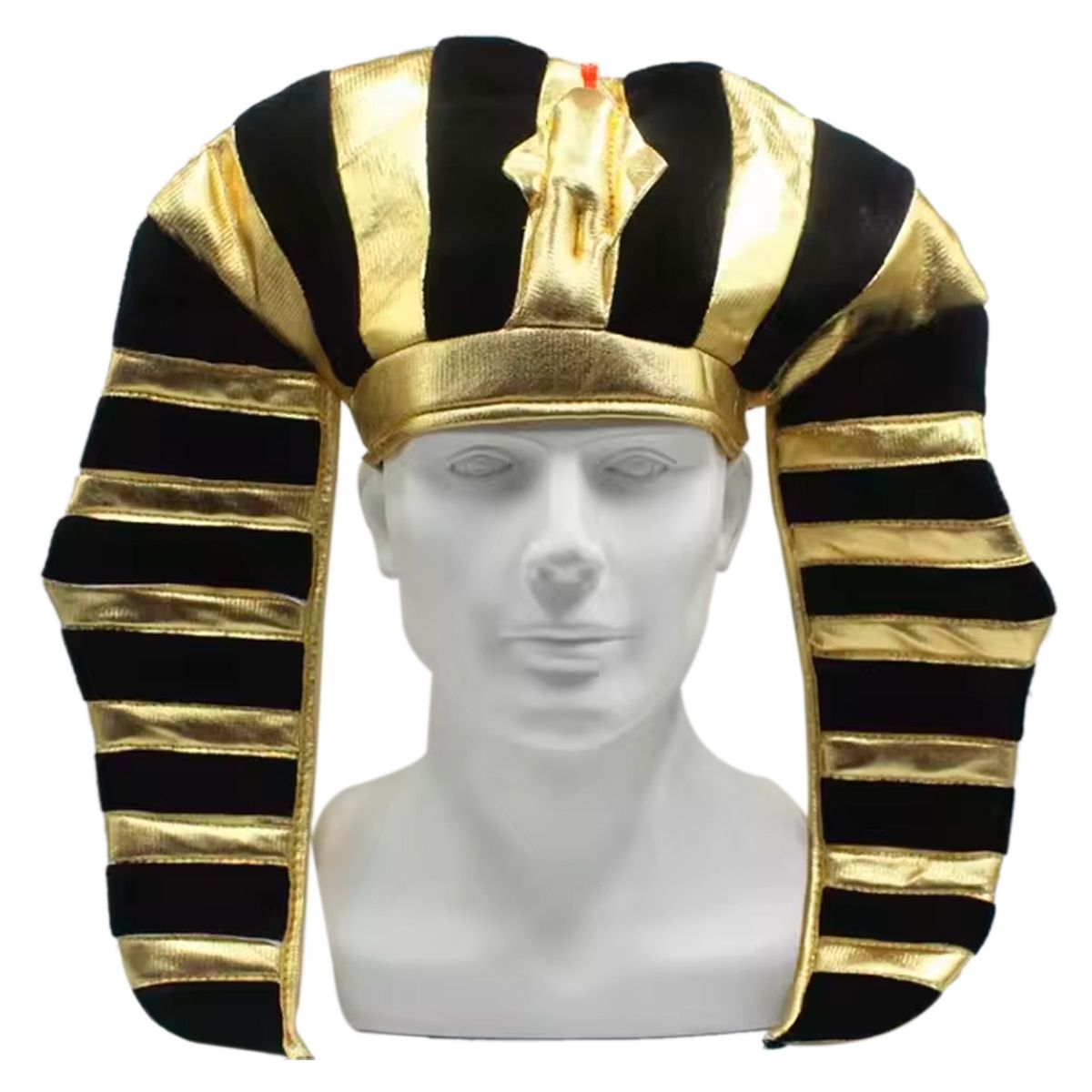 GENERICO - Sombrero Gorro Rey Faraón Egipcio Disfraz Egipto Halloween