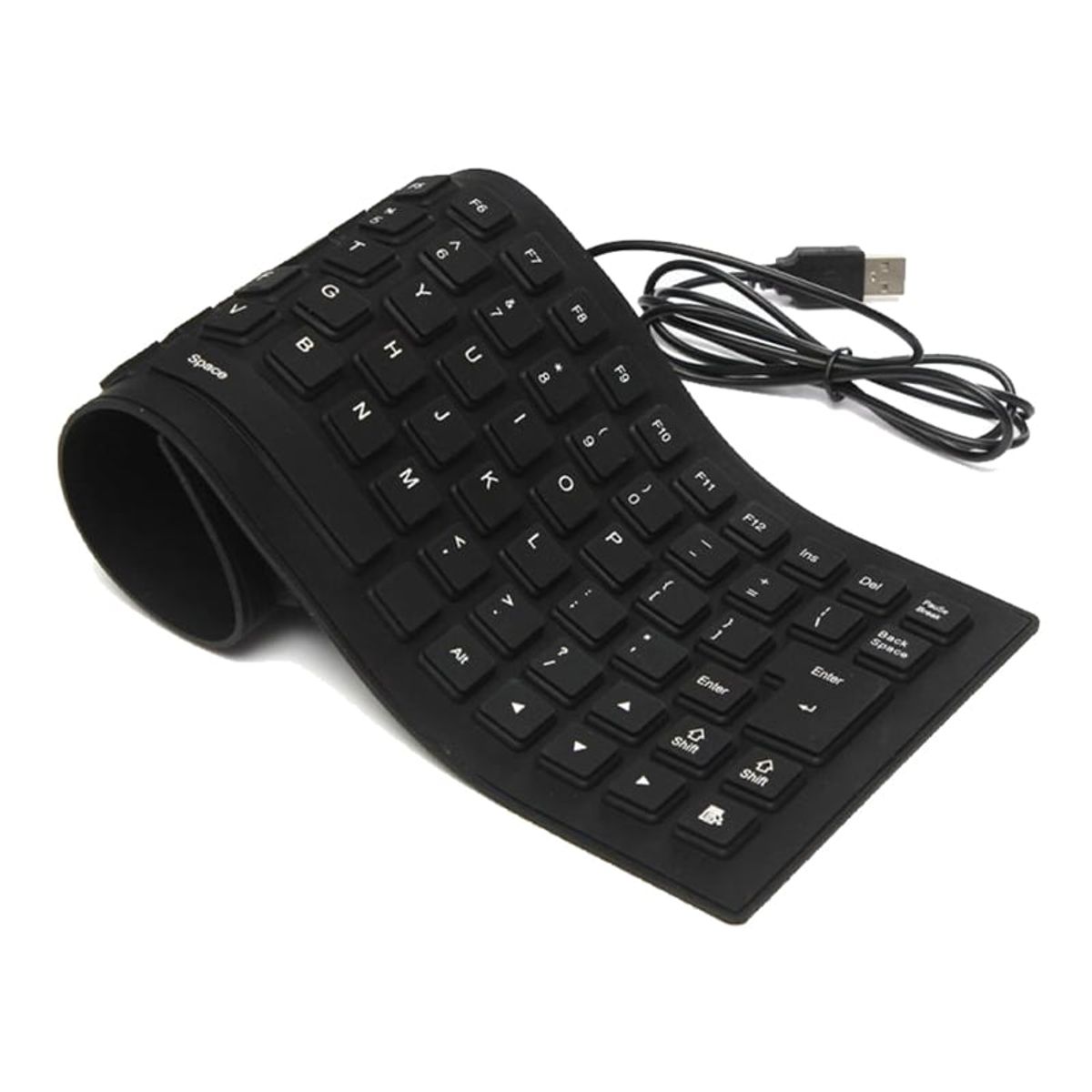 GENERICO - Teclado Flexible para computador usb