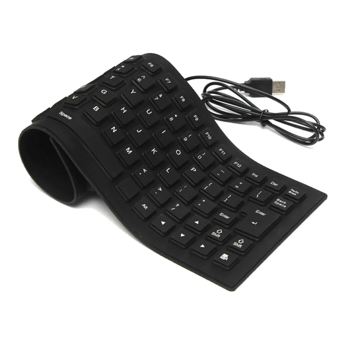 GENERICO - Teclado Flexible para computador usb