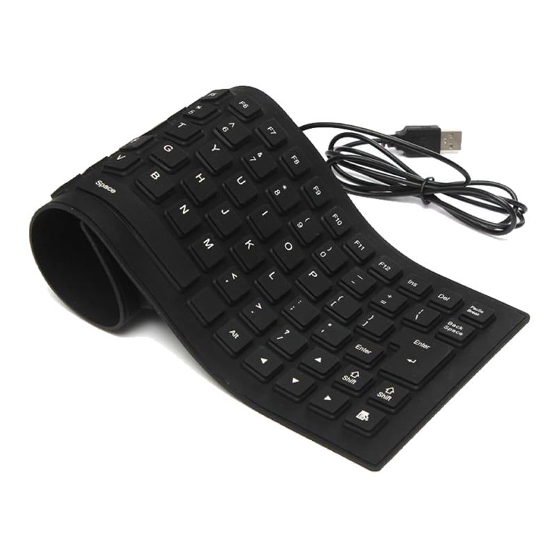 GENERICO - Teclado Flexible para computador usb