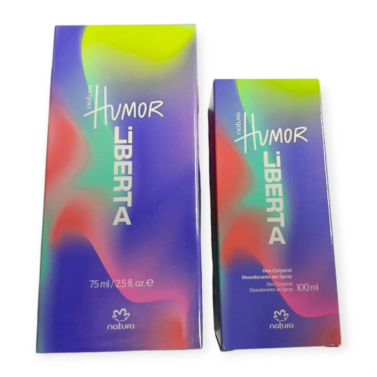 NATURA - Kit Perfume Humor Liberta + desodorante