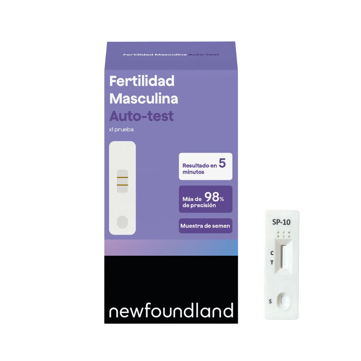 NEWFOUNDLAND - Prueba Fertilidad Masculina En Casa  Precisa 98%  Invima