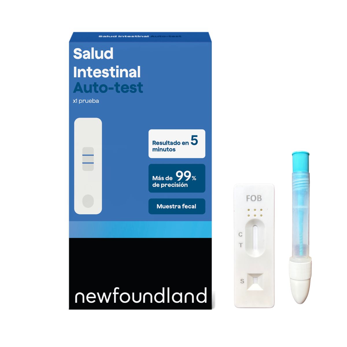 NEWFOUNDLAND - Prueba Salud Intestinal - Autotest Salud en Casa - Precisión 99%