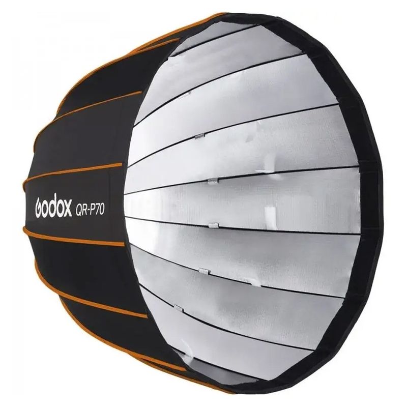 GODOX - Softbox parabólico de liberación rápida Godox QR-P70 Difusor Bowens