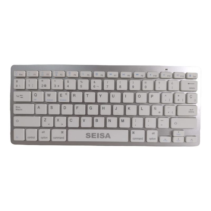 SEISA - Mini Teclado Wireless Inalambrico Bluetooth Celular Tablet
