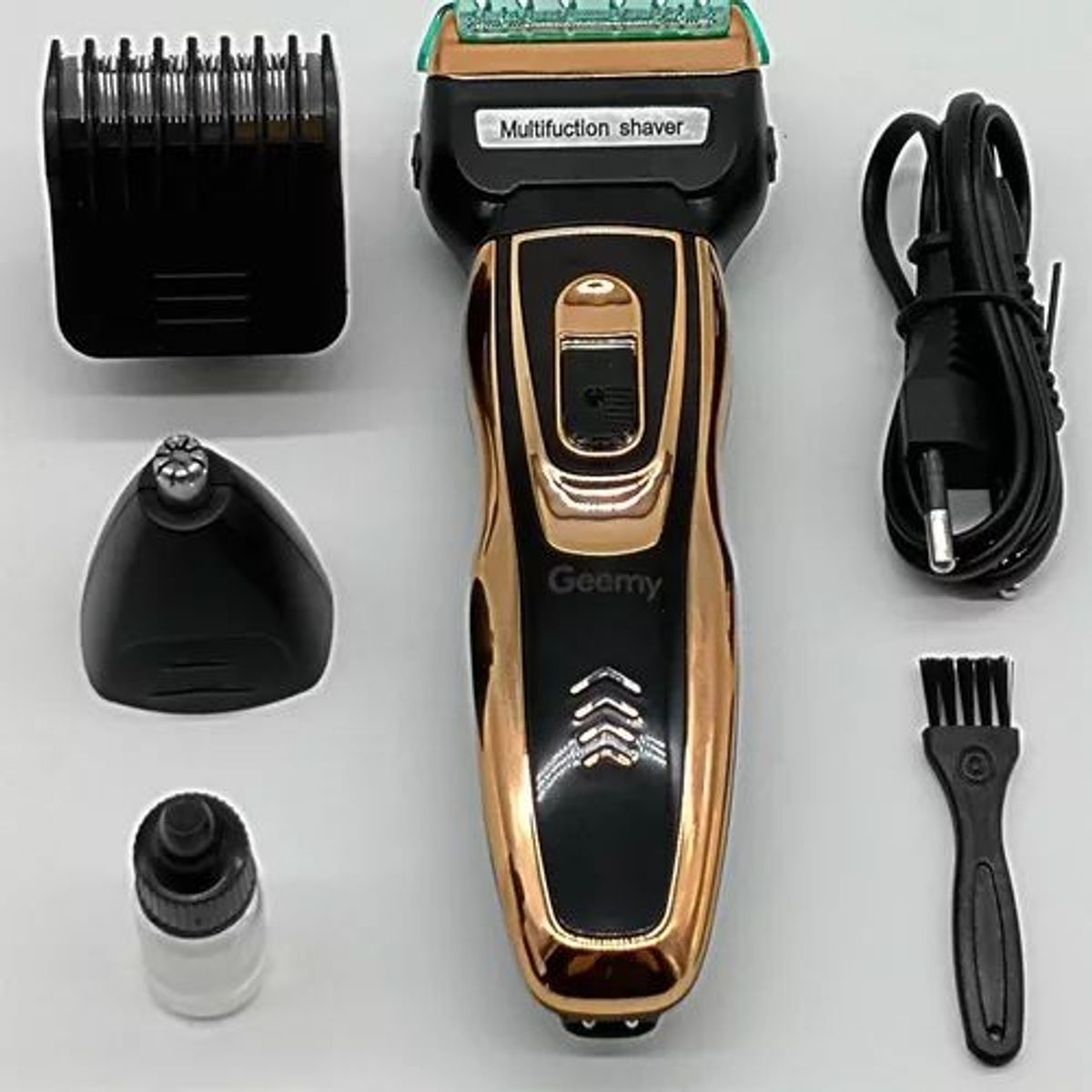 GENERICO - maquina de afeitar recargable usb 3 en 1 geemy