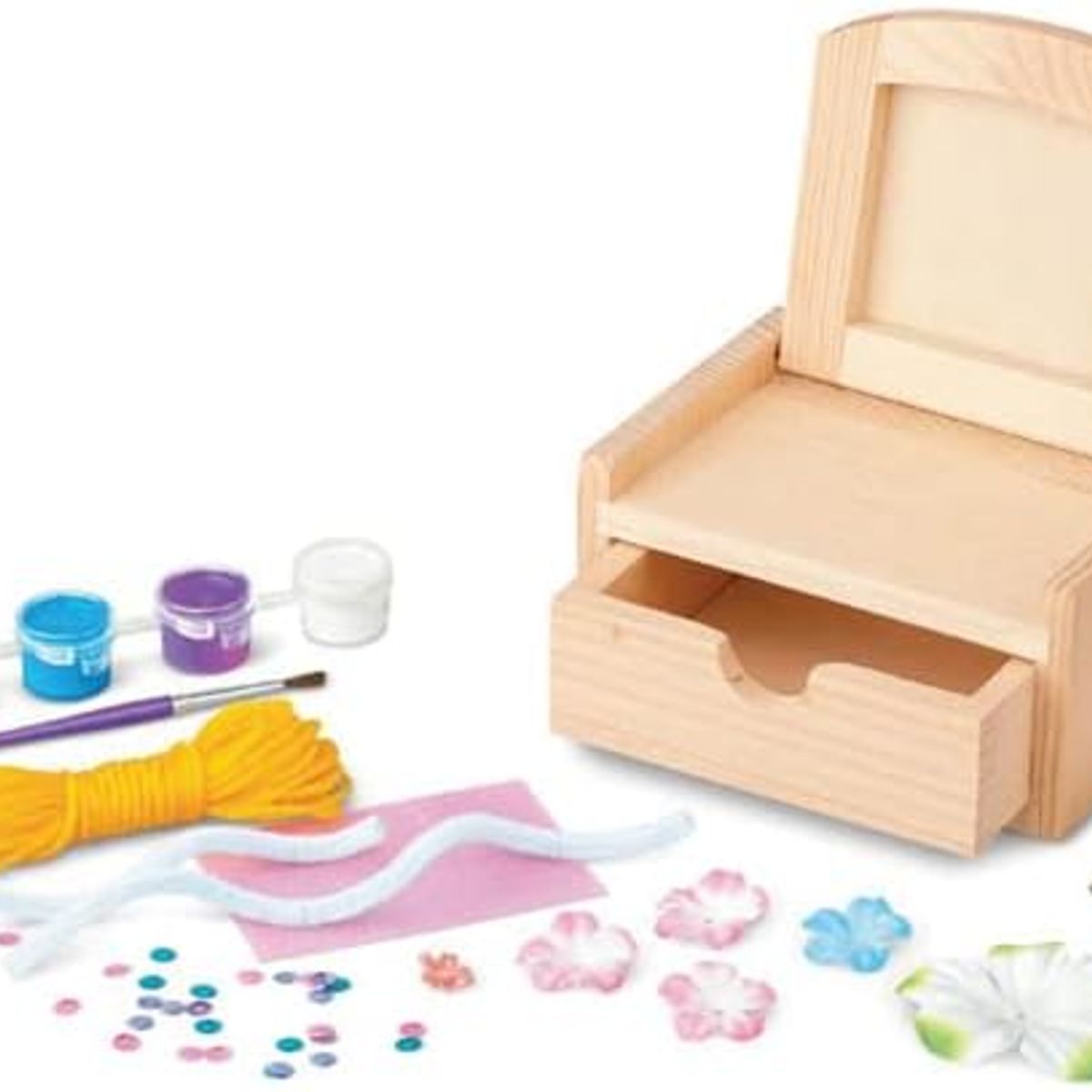 4M - KIT CREA TU PROPIO COFRE DE HADAS - MANUALIDADES INFANTILES