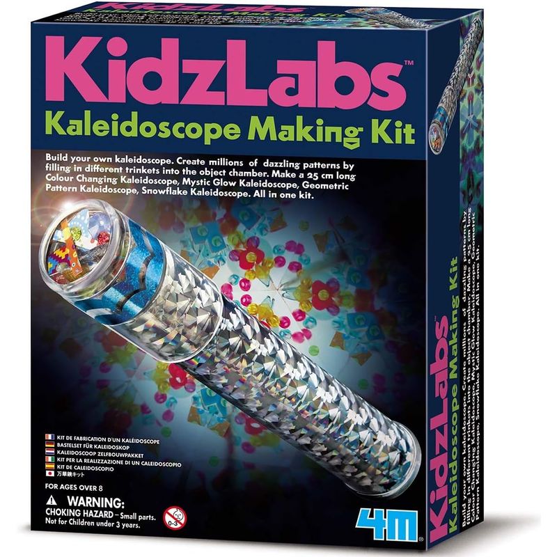 4M - KIT DE CALEIDOSCOPIO PERSONALIZABLE  MANUALIDADES INFANTILES