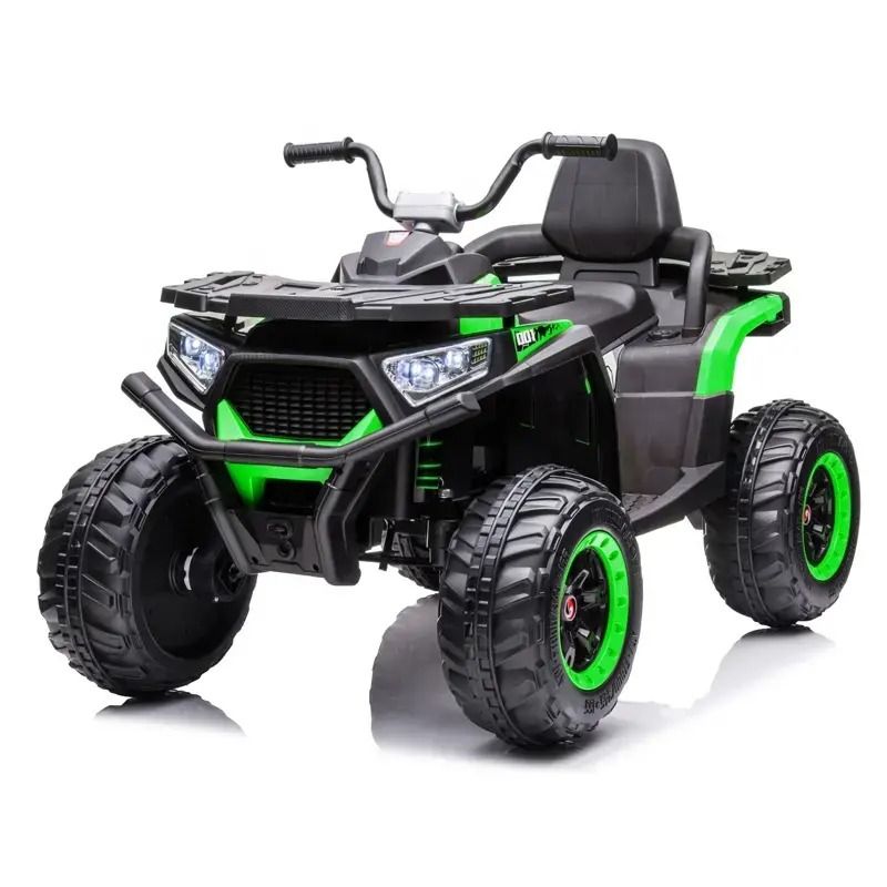 KIDSHOP - Cuatrimoto Moto 4x4 Electrica Control Remoto Niño Verde X169_.