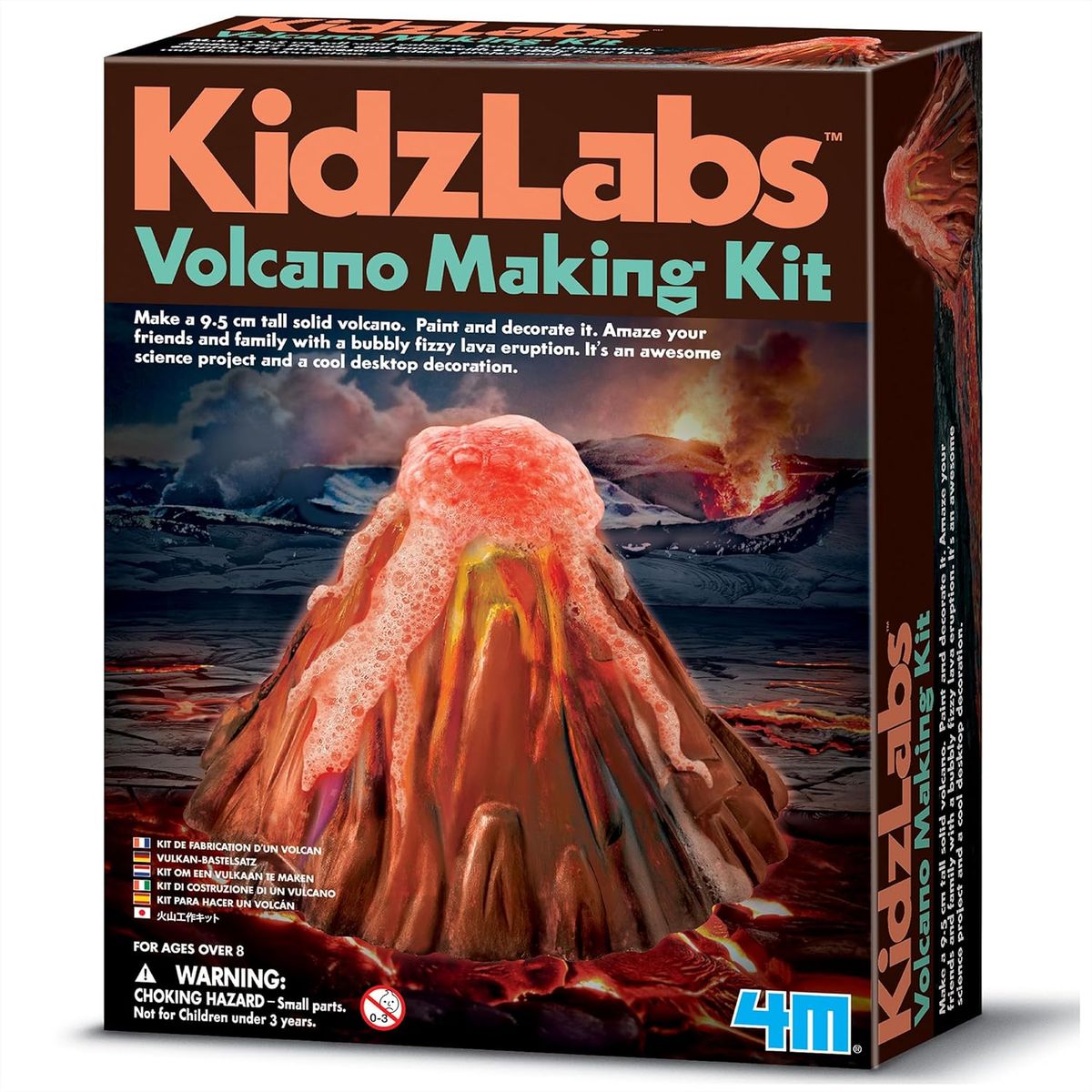 4M - KIT DE VOLCÁN EN ERUPCIÓN - PROYECTO CIENTÍFICO