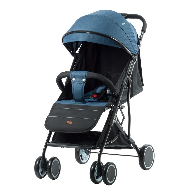 GENERICO - Coche Paseador Tipo Maleta Ebaby Reclinable Cubrepies