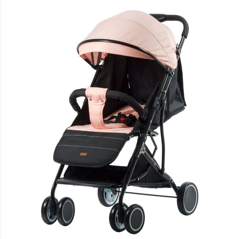 GENERICO - Coche Paseador Tipo Maleta Ebaby Reclinable Cubrepies