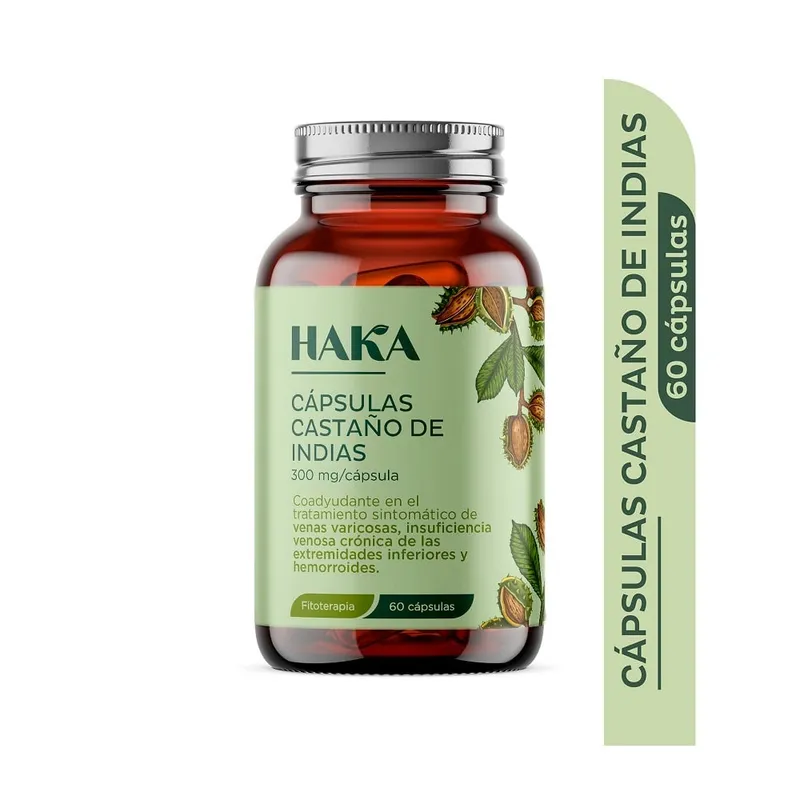 GENERICO - Castaño Indias Haka 300mg X 60 Capsulas