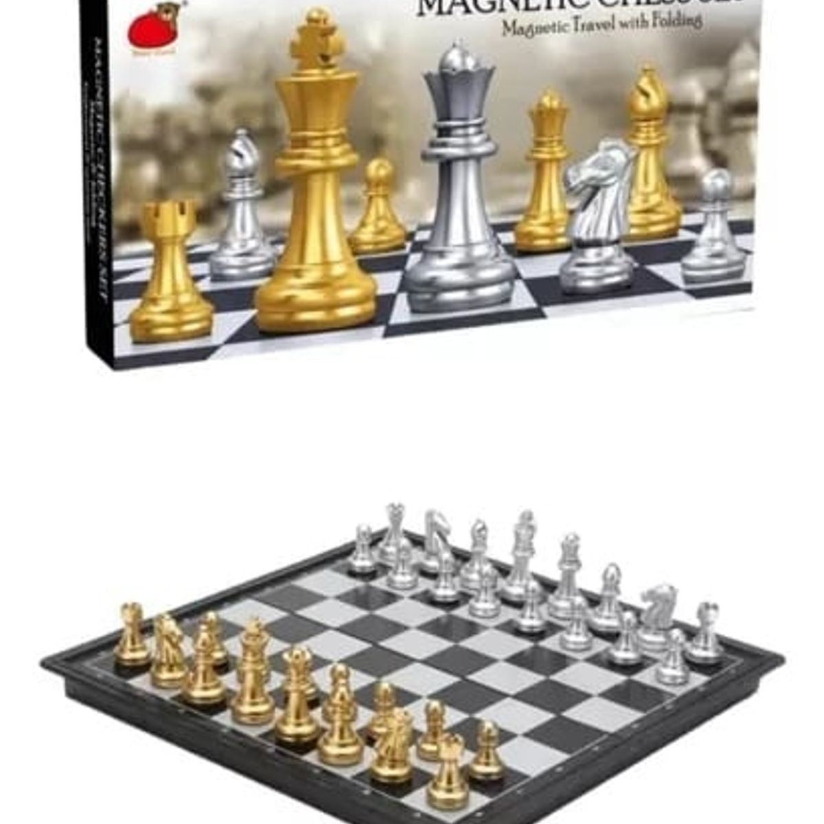 GENERICO - JUEGO DE MESA AJEDREZ MAGNETICO