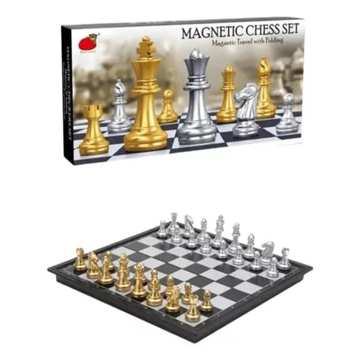 GENERICO - JUEGO DE MESA AJEDREZ MAGNETICO