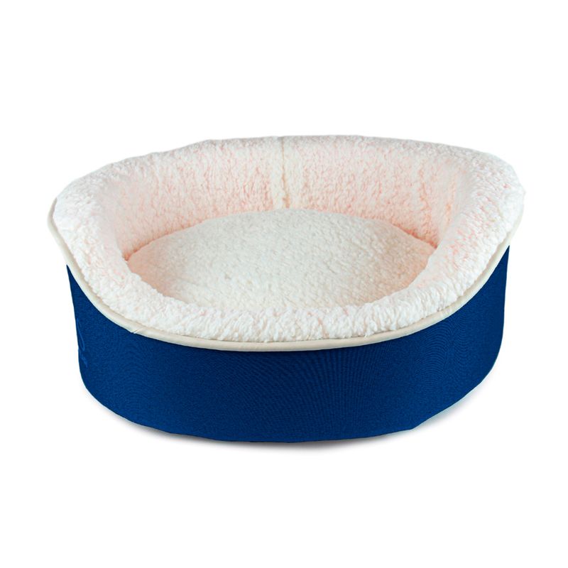 VIPETS - Cama Donut Talla S Azul Rey