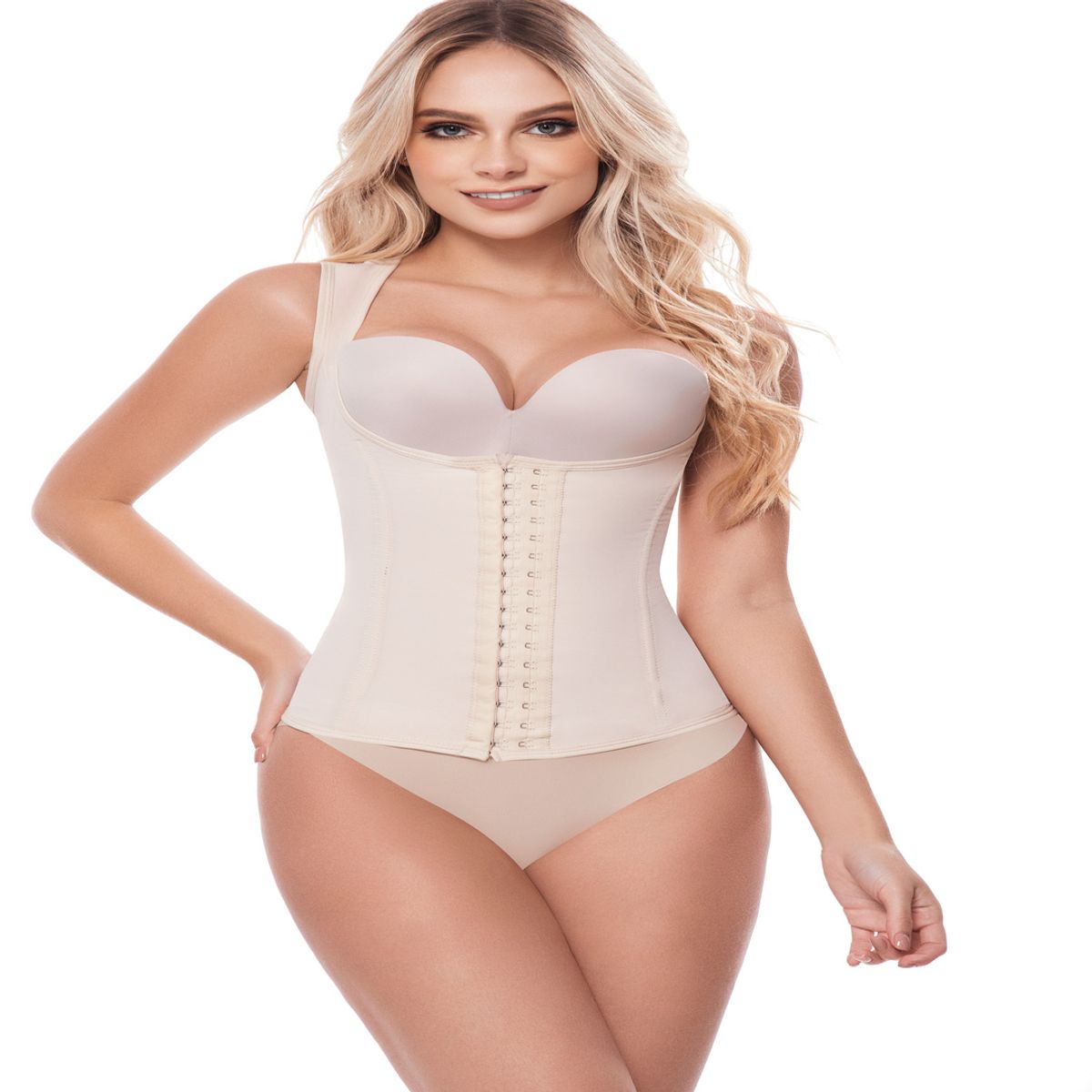 VELVET FAJAS - CINTURILLA MINERVA CHALECO CON VARILLAS  DAMA  COMPRESION ALTA