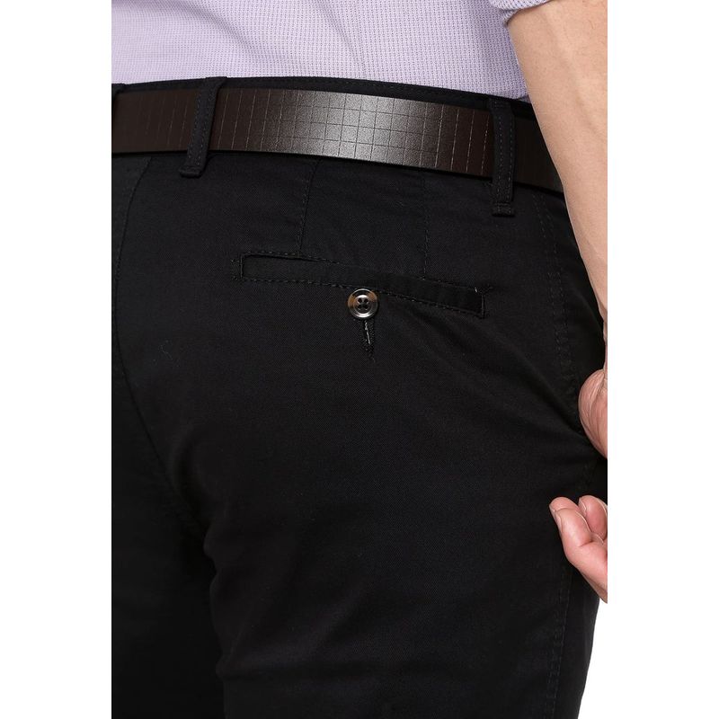 LOS CABALLEROS - Pantalon Dril Los Caballeros Negro con Spandex_.