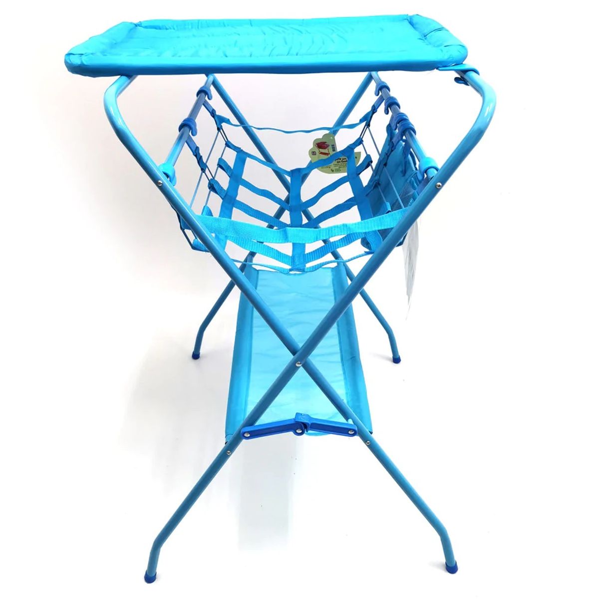 GENERICO - Soporte Bañera Bebe Con Cambiador Niño Azul